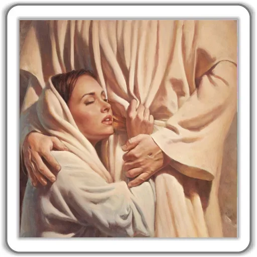 😇 Стикер «Jesus Born» для Telegram