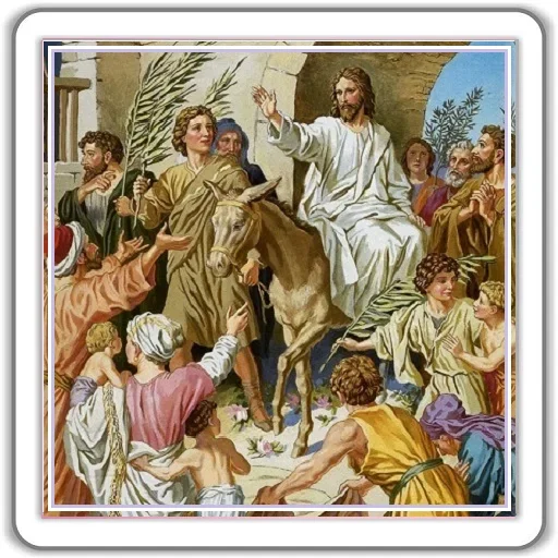 😇 Стикер «Jesus Born» для Telegram