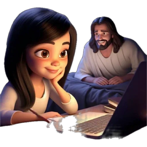 Стикерпак Jesus Love для Telegram