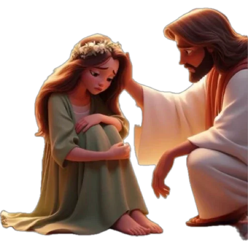 🐑 Стикер «Jesus Love» для Telegram