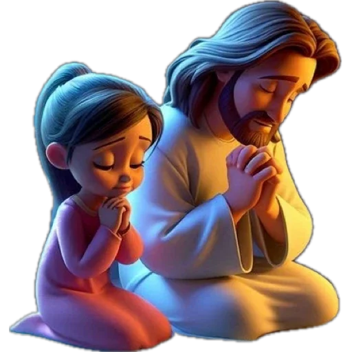 🙏 Стикер «Jesus Love» для Telegram