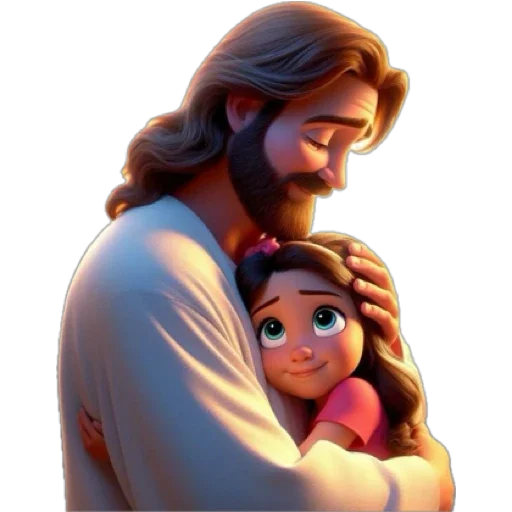 🤗 Стикер «Jesus Love» для Telegram