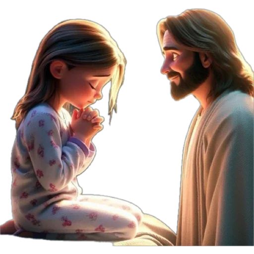 🙏 Стикер «Jesus Love» для Telegram