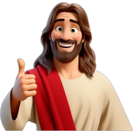 👍 Стикер «Jesus Love» для Telegram