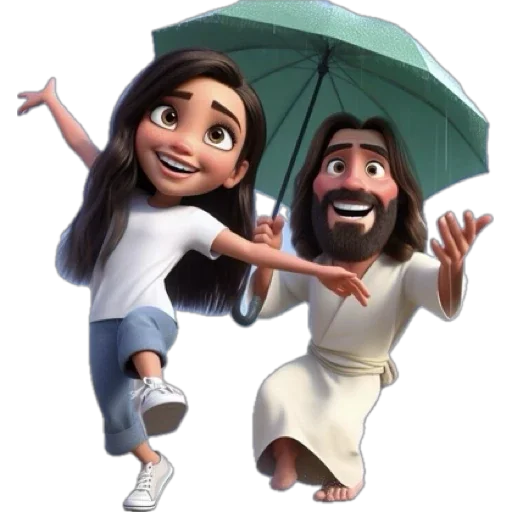 😊 Стикер «Jesus Love» для Telegram