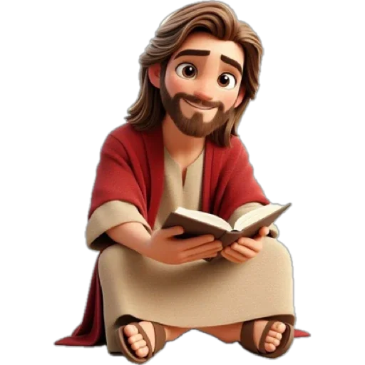 📖 Стикер «Jesus Love» для Telegram