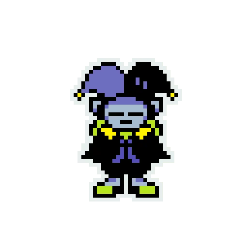 😓 Стикер «Jevil» для Telegram