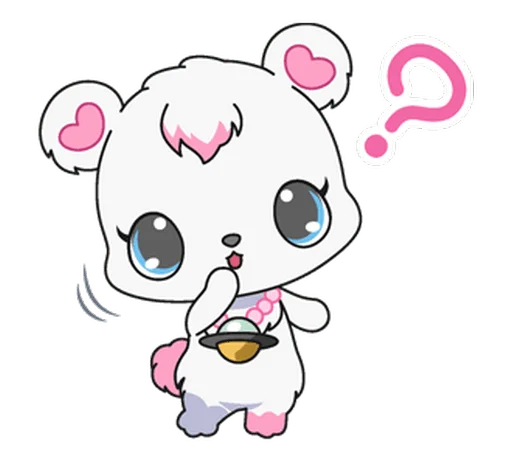 🤔 Стикер «jewelpet» для Telegram