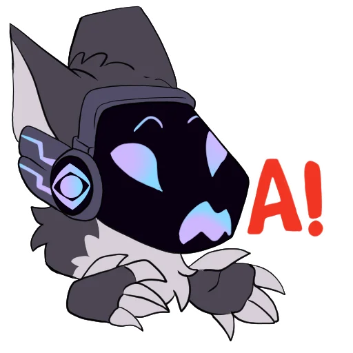 😦 Стикер «JF_Kitty» для Telegram