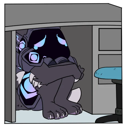 😣 Стикер «JF_Kitty» для Telegram