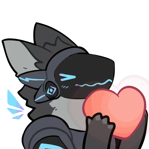 ❤️ Стикер «JFanimated_noboarder» для Telegram