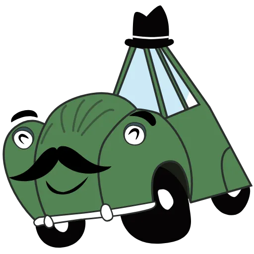 😌 Стикер «Jian Car» для Telegram