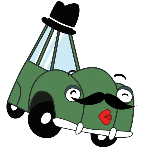 😘 Стикер «Jian Car» для Telegram