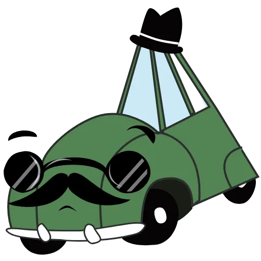 😎 Стикер «Jian Car» для Telegram
