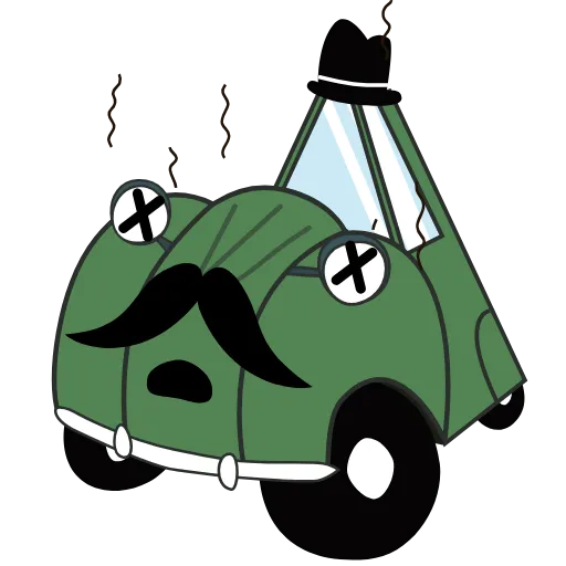 😵 Стикер «Jian Car» для Telegram