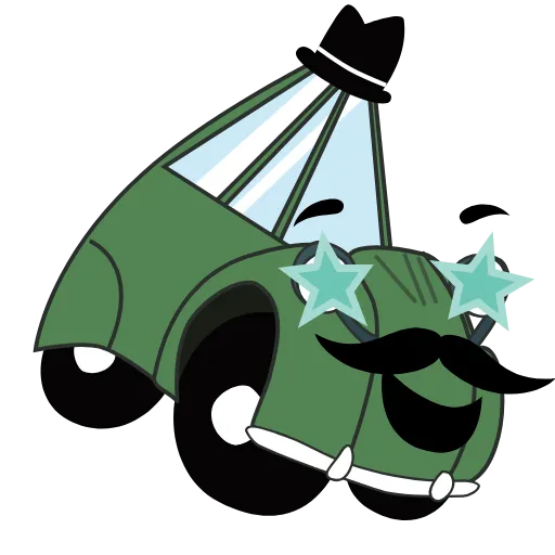 🤩 Стикер «Jian Car» для Telegram