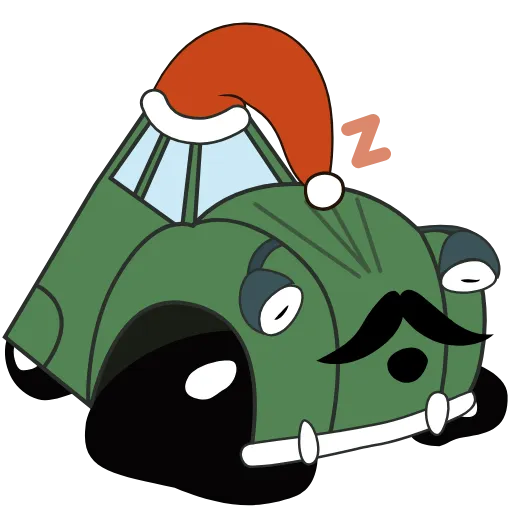 😴 Стикер «Jian Car» для Telegram