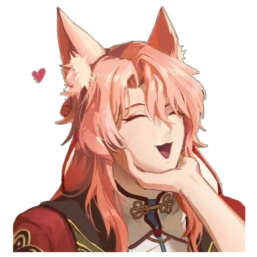 😸 Стикер «Jiaoqiu» для Telegram