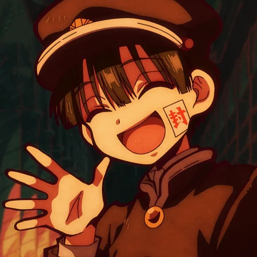 🎰 Стикер «hanako ─ kun !» для Telegram