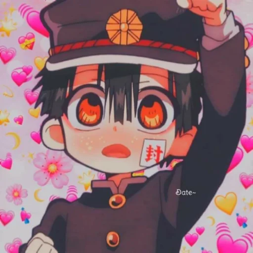 🎰 Стикер «hanako ─ kun !» для Telegram