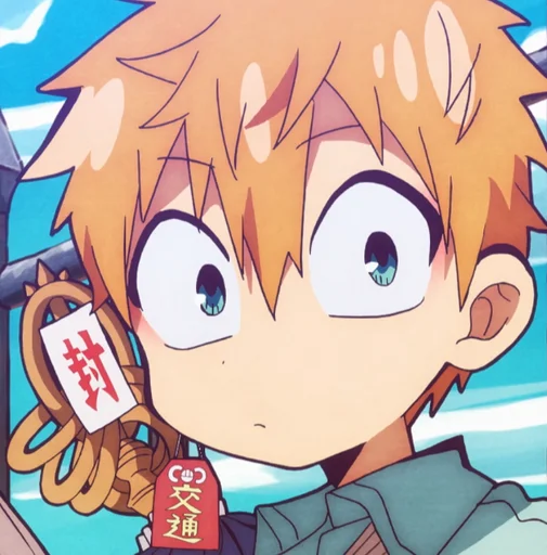 👻 Стикер «Jibaku Shounen Hanako-kun» для Telegram