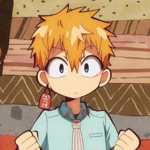 🔱 Стикер «Jibaku Shounen Hanako-kun» для Telegram