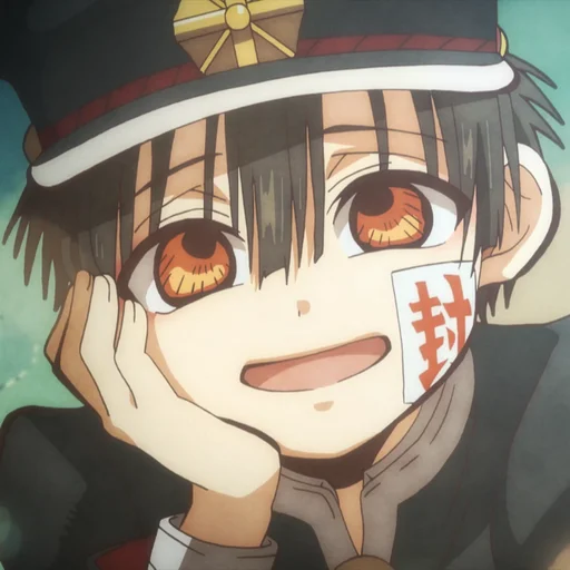 💮 Стикер «Jibaku Shounen Hanako-kun» для Telegram