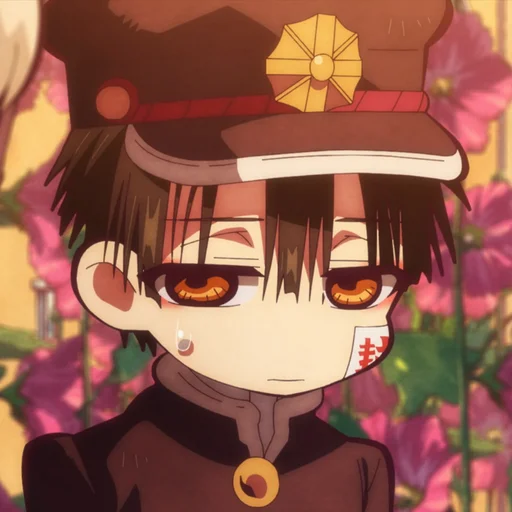 💮 Стикер «Jibaku Shounen Hanako-kun» для Telegram