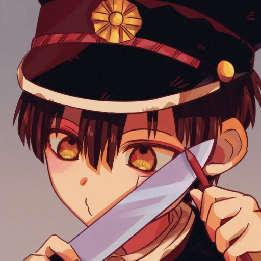 🔪 Стикер «Jibaku Shounen Hanako-kun» для Telegram
