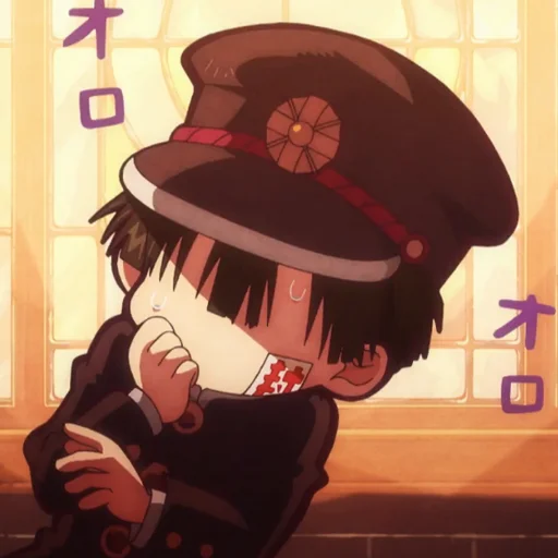 🔪 Стикер «Jibaku Shounen Hanako-kun» для Telegram