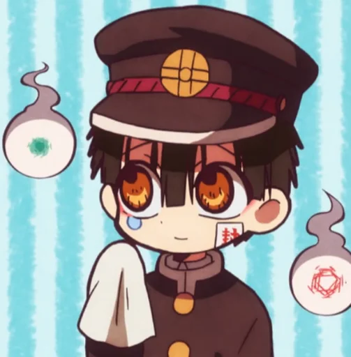 💮 Стикер «Jibaku Shounen Hanako-kun» для Telegram