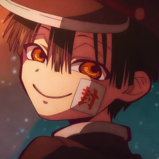 💮 Стикер «Jibaku Shounen Hanako-kun» для Telegram