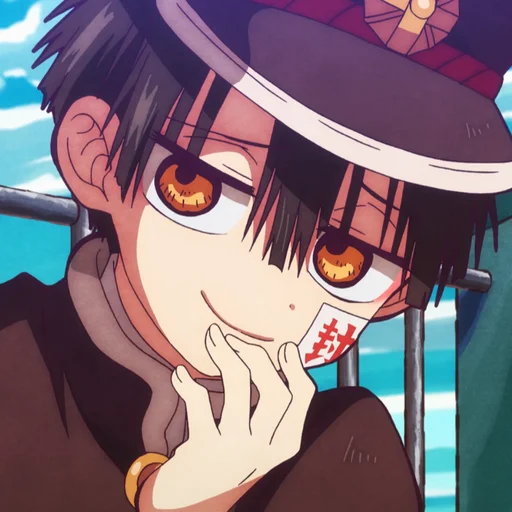 💮 Стикер «Jibaku Shounen Hanako-kun» для Telegram