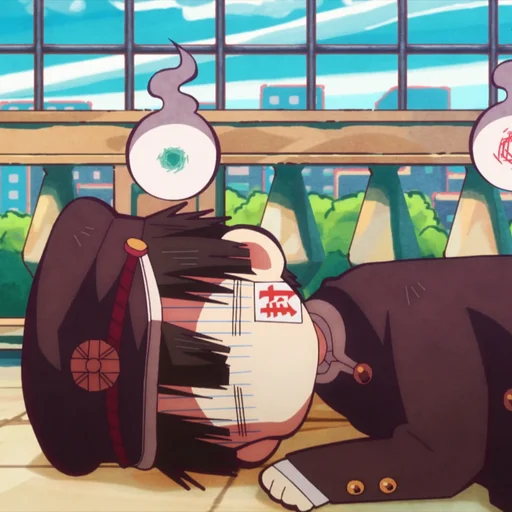 🔪 Стикер «Jibaku Shounen Hanako-kun» для Telegram