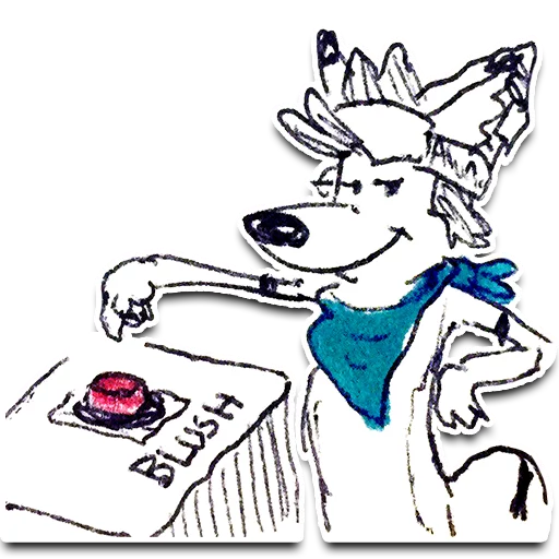 🔴 Стикер «Jib Kodi Doodles» для Telegram