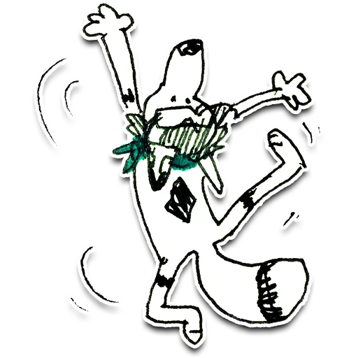 😄 Стикер «Jib Kodi Doodles» для Telegram