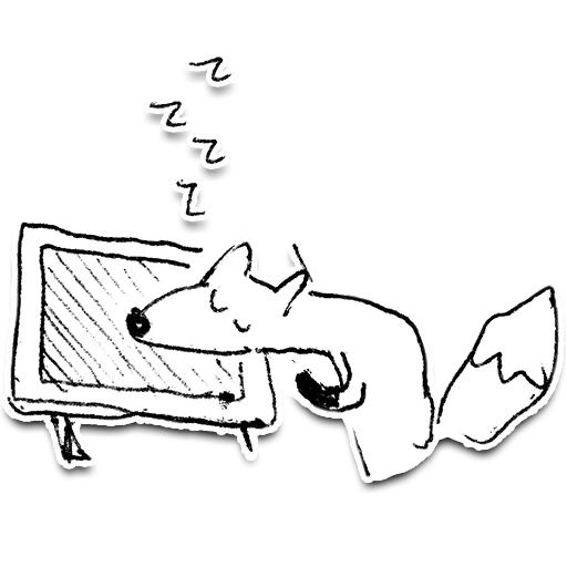 💤 Стикер «Jib Kodi Doodles» для Telegram
