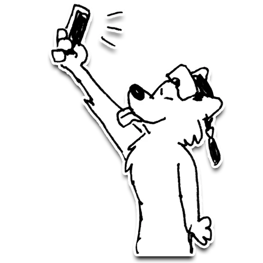 📸 Стикер «Jib Kodi Doodles» для Telegram