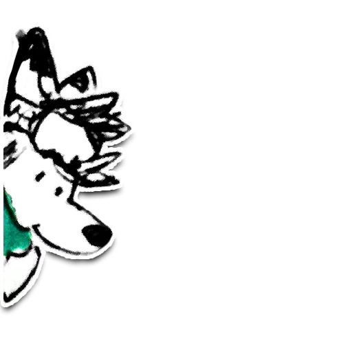 🙃 Стикер «Jib Kodi Doodles» для Telegram