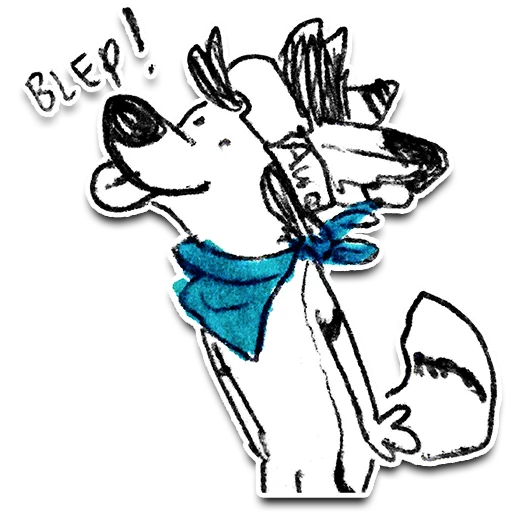 Стикерпак «Jib Kodi Doodles» для Telegram — обложка