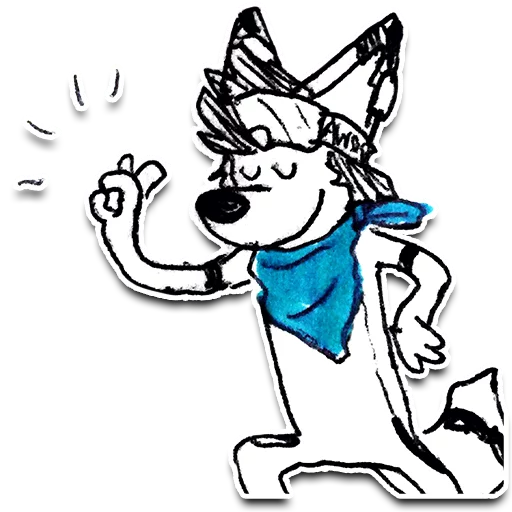 👌 Стикер «Jib Kodi Doodles» для Telegram