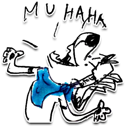 😈 Стикер «Jib Kodi Doodles» для Telegram