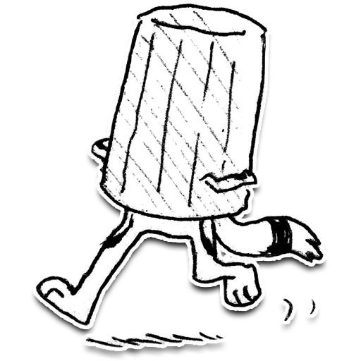 🗑 Стикер «Jib Kodi Doodles» для Telegram