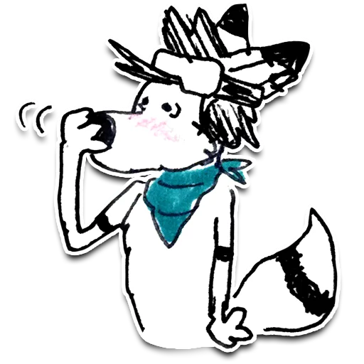 😊 Стикер «Jib Kodi Doodles» для Telegram