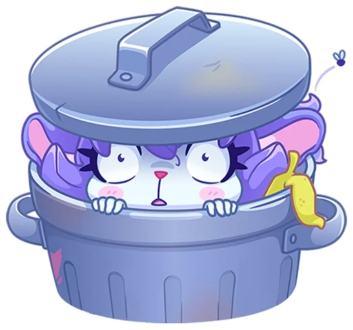 🐏 Стикер «Пастушка Джиллиана без надписей» для Telegram