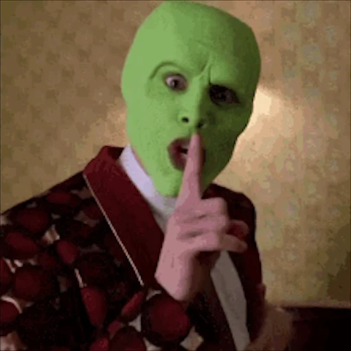 🤫 Стикер «Джим Керри» для Telegram