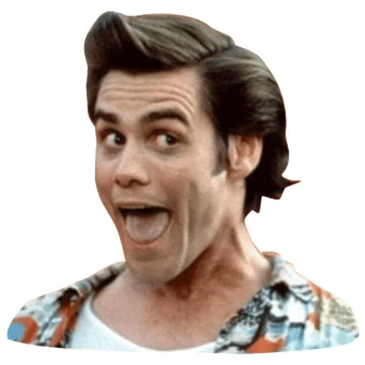 😛 Стикер «Jim Carrey» для Telegram