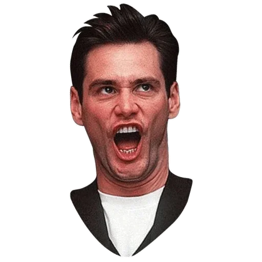 😲 Стикер «Jim Carrey» для Telegram