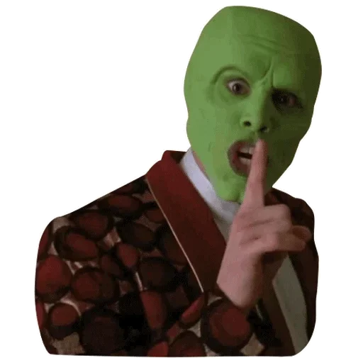 🤫 Стикер «Jim Carrey» для Telegram