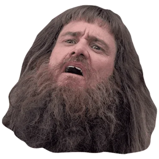 🥴 Стикер «Jim Carrey» для Telegram